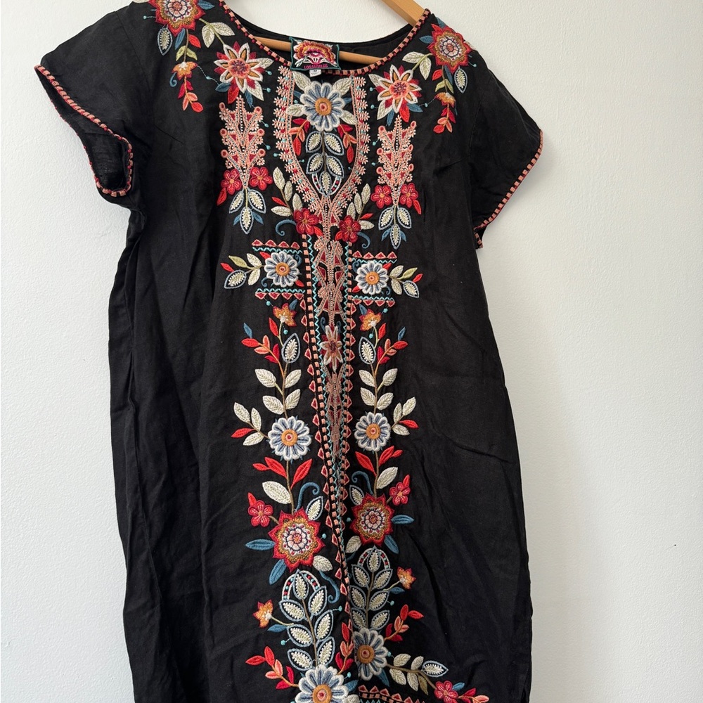 Johnny was/ embroided dress/ size M